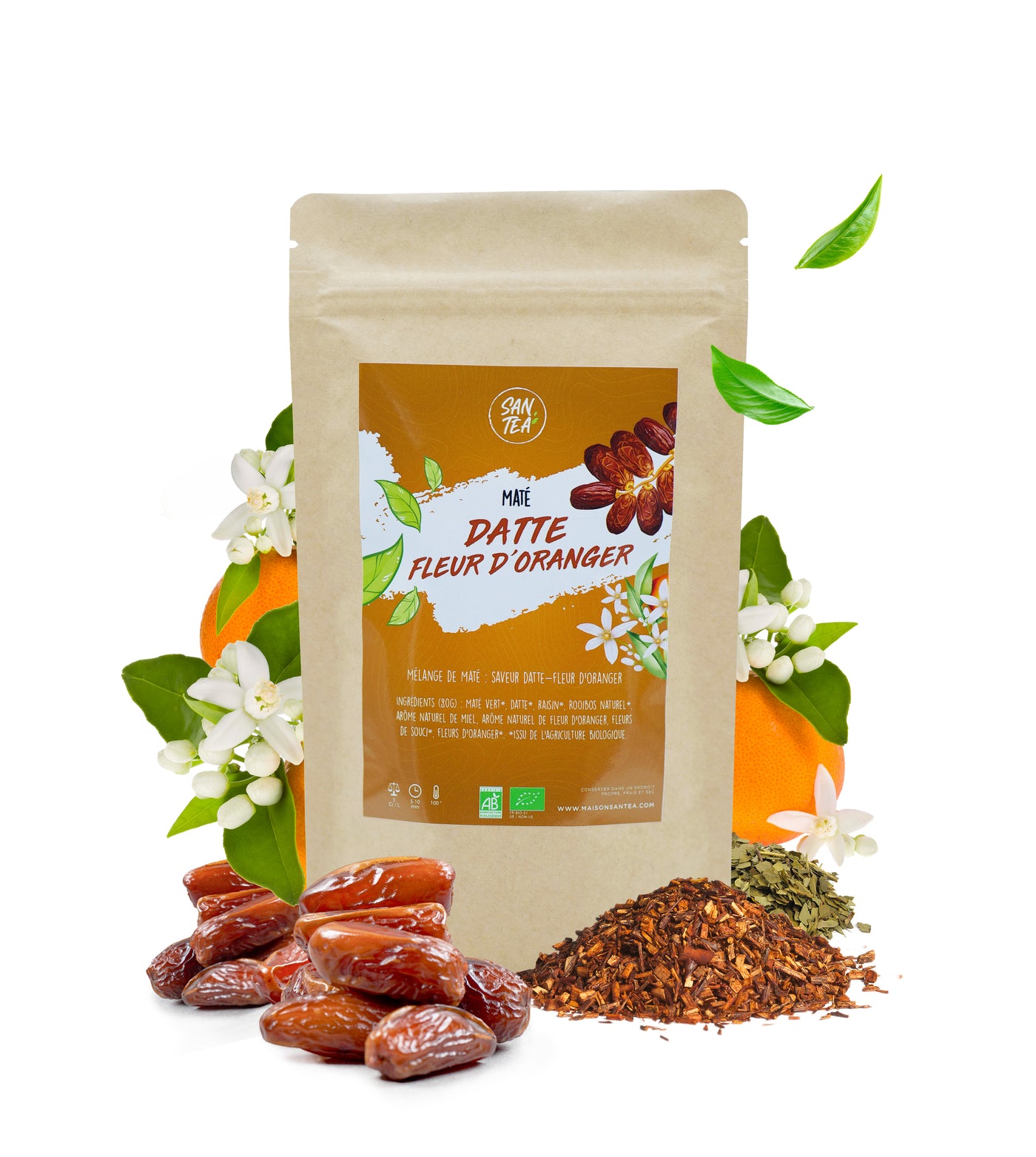 Maté datte fleur d'oranger (bio)