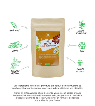 Maté datte fleur d'oranger (bio)